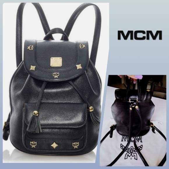 MCM Handbags - MCM leather backpack
